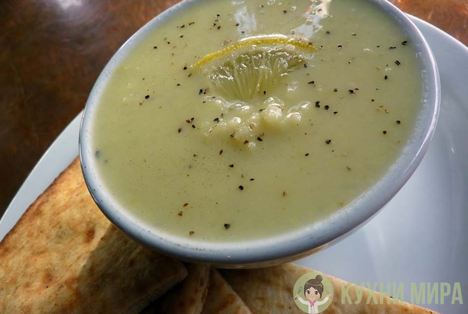 Лимонный суп по-гречески