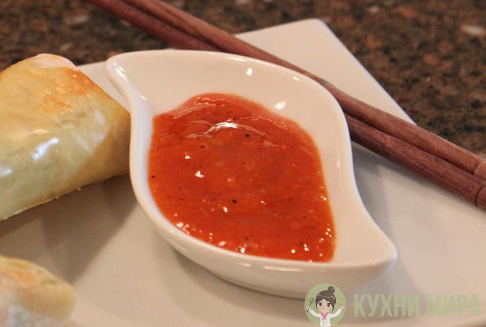 Кисло-сладкий китайский соус