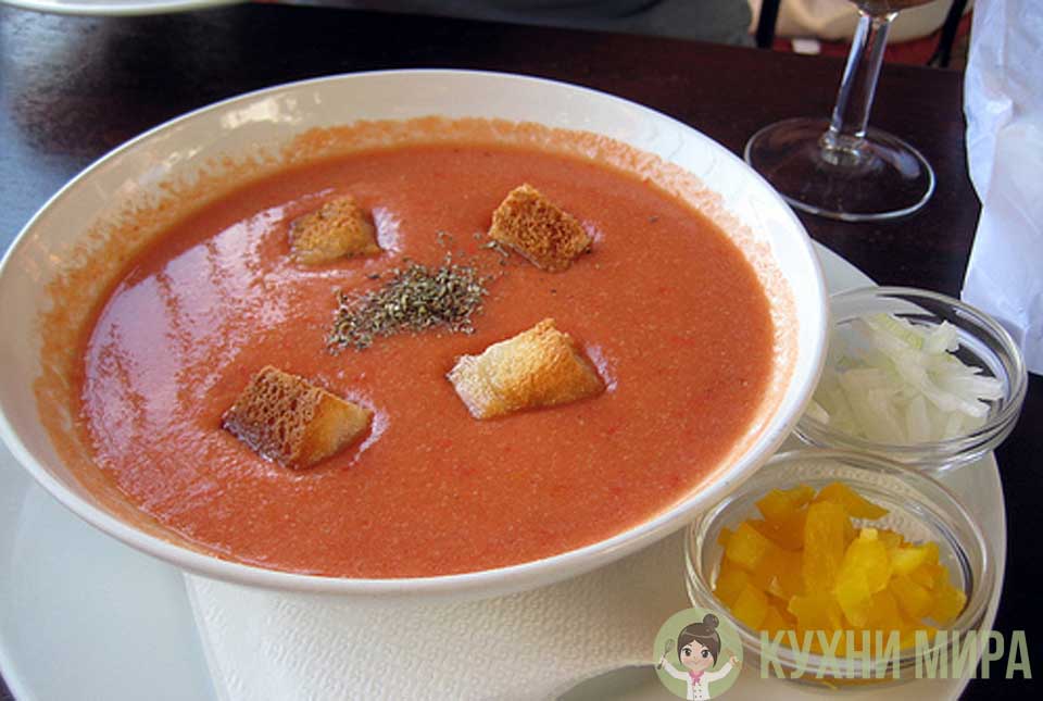 Гаспачо — холодный испанский суп