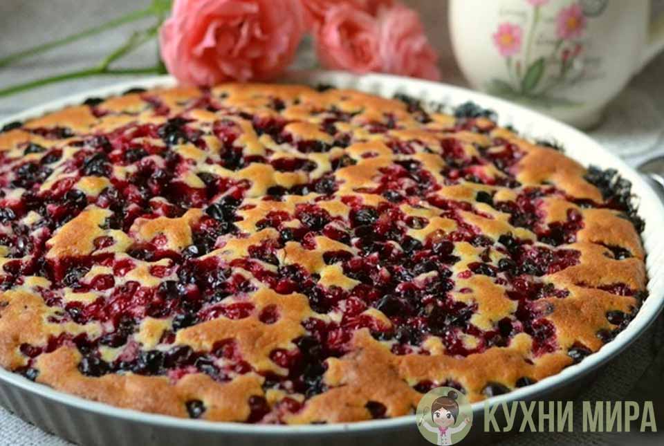 Бубланина – чешский пирог с вишней