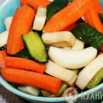 Кисло-сладкие овощи по-китайски