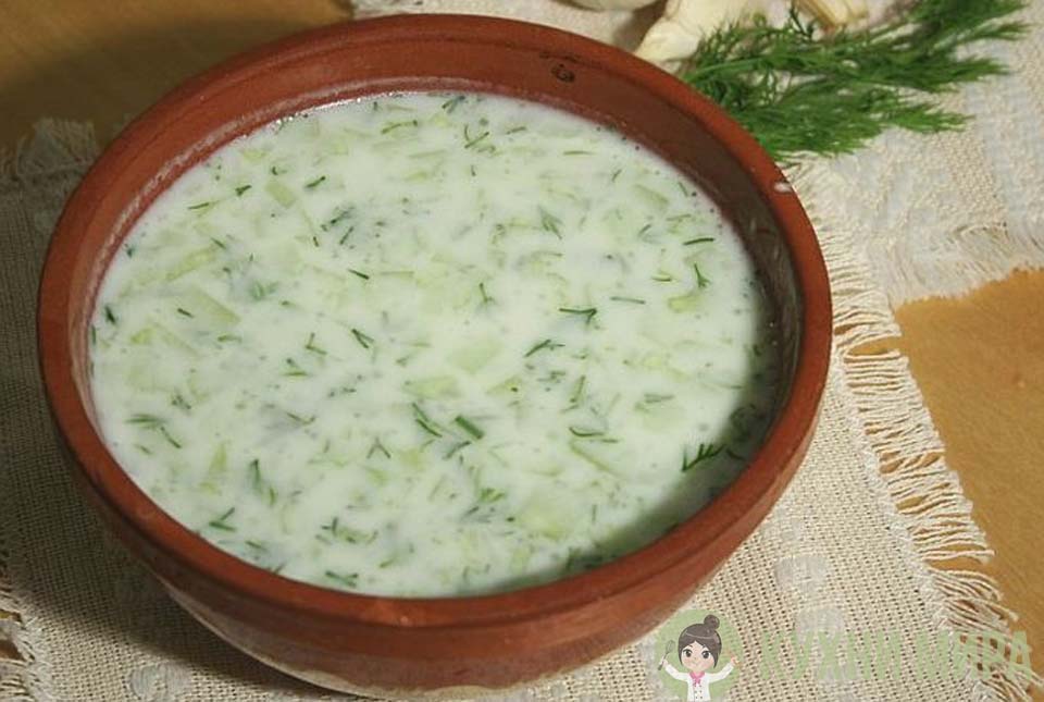 Болгарский суп Таратор, он же Окрошка, Холодник или Мезе
