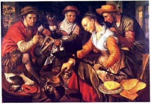 вафельница средневековье