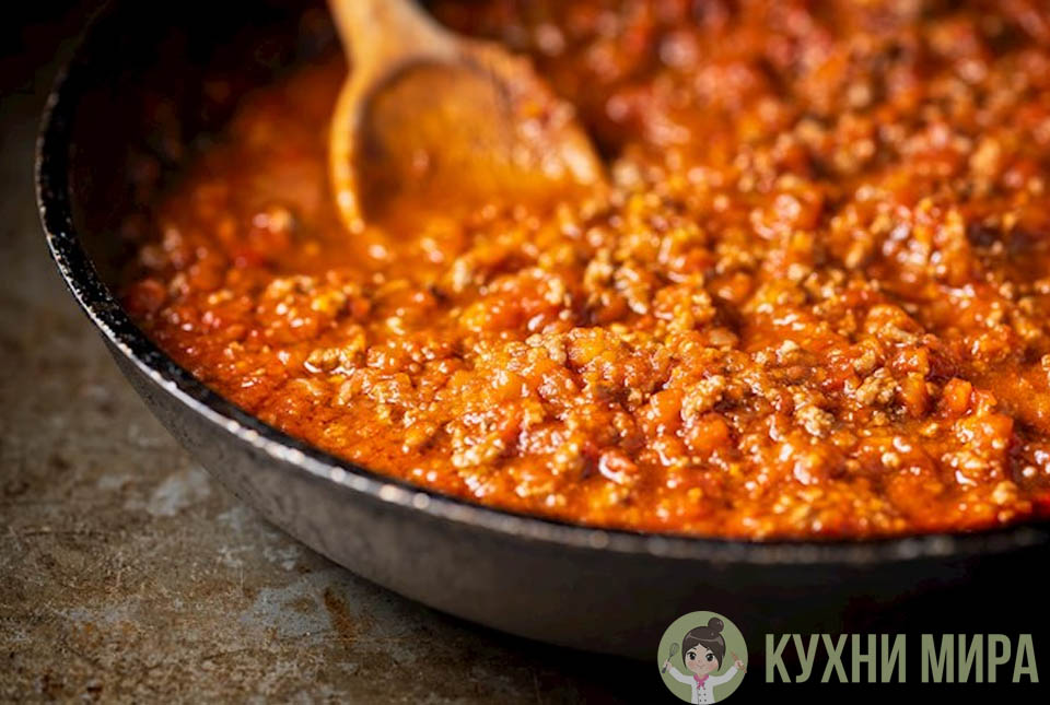 Рецепт рагу Болоньезе от итальянской кулинарной академии