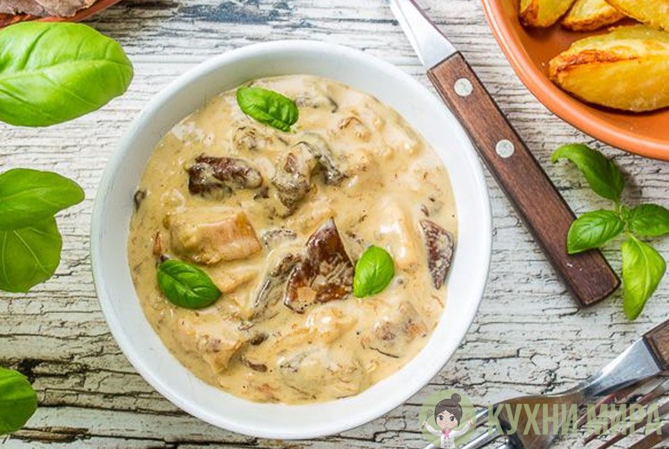 Как приготовить ароматный грибной соус к мясу: пошаговый рецепт
